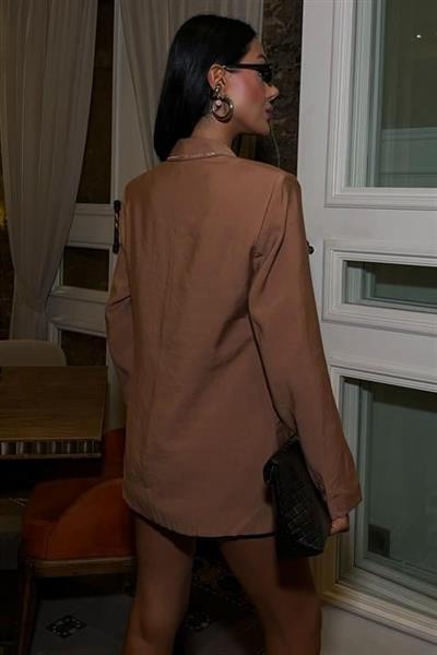 Hardy Taş Detay Blazer Ceket 6104-08