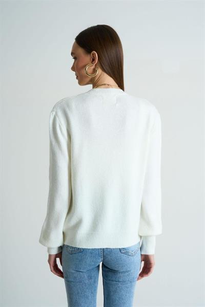 Hırka Atlet İkili Takım - Kemik