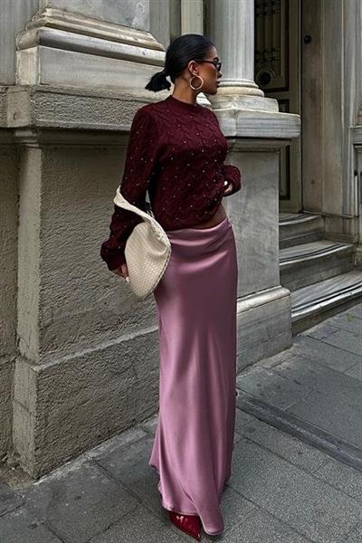 İnci Detaylı Kazak 1354