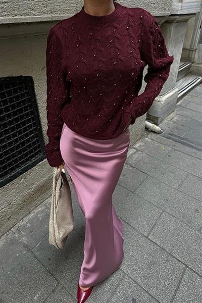 İnci Detaylı Kazak 1354