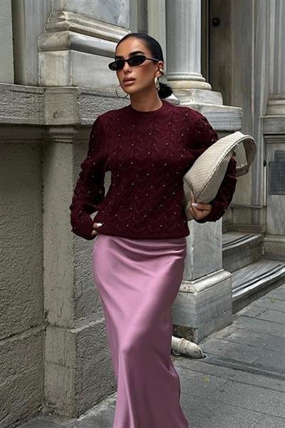 İnci Detaylı Kazak 1354