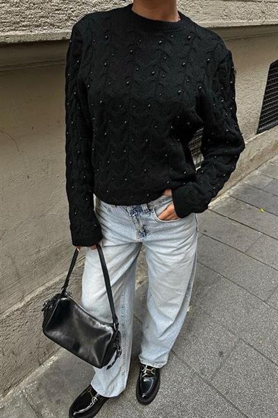 İnci Detaylı Kazak 1354