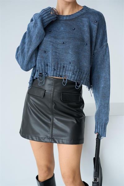 İncili Kazak - İndigo