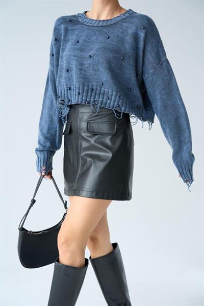 İncili Kazak - İndigo