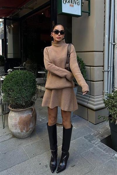 Ivan Fitilli Dik Yaka Triko Takım 9495-09