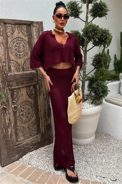 Jenny Ajurlu Etek Takım 9800-0025