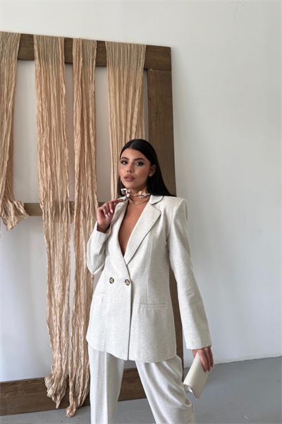 KETEN CEKET - PANTOLON TAKIM - Ham