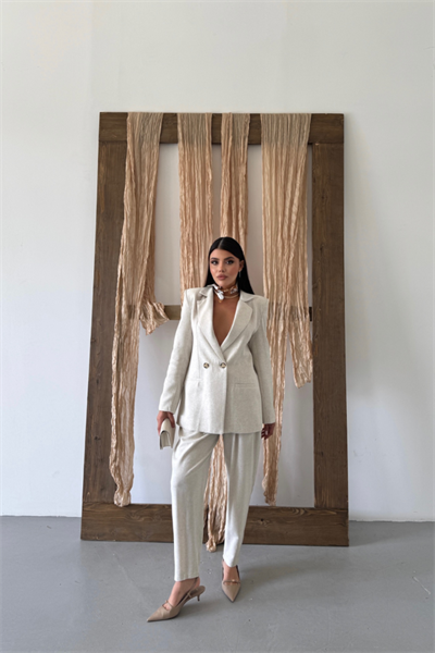 KETEN CEKET - PANTOLON TAKIM - Ham