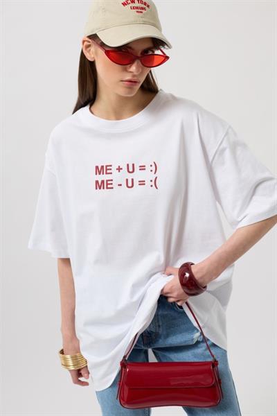 Kabartma Baskılı T-Shirt