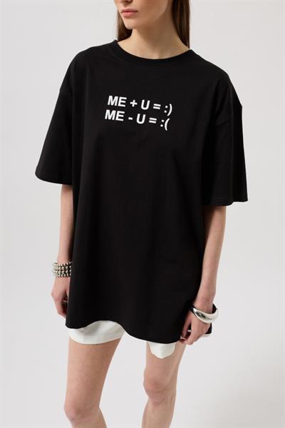 Kabartma Baskılı T-Shirt