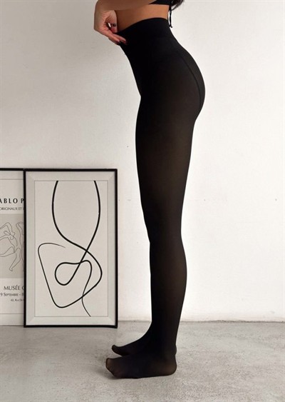 Kadın 2 şardonlu Termal Külotlu çorap