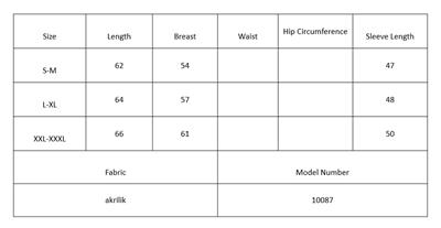 Kadın Akrilik Kumaş Toka Detaylı Oversize Bluz