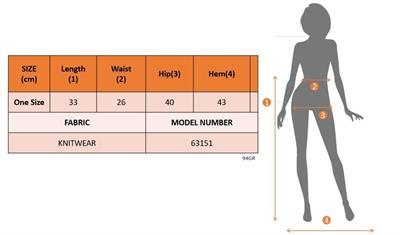 Kadın Bağcıklı Mini Triko Etek