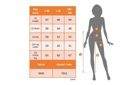 Kadın Bel Ve Paça Lastikli Leopar Yan şerit Detay Suni Deri Pantolon