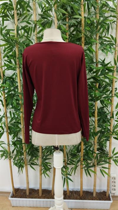 Kadın Bel Ve Paçası Lastik Detay Yaprak Desenli Süprem Kumaş Pantolon