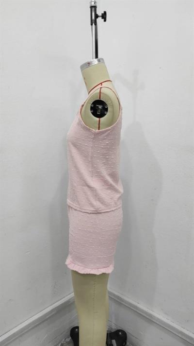 Kadın Ip Askılı Atlet Ve Alt Pon Pon Aerobin Short Takım