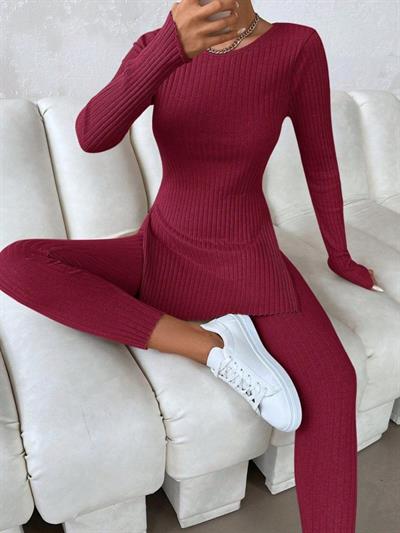 Kadın Ispanyol Kol Detay Kare Yaka Ribanalı Midi Boy Elbise