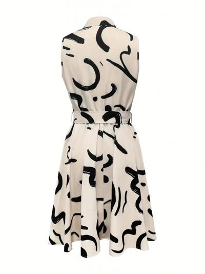 Kadın Jessica Sıfır Kol Gömlek Elbise