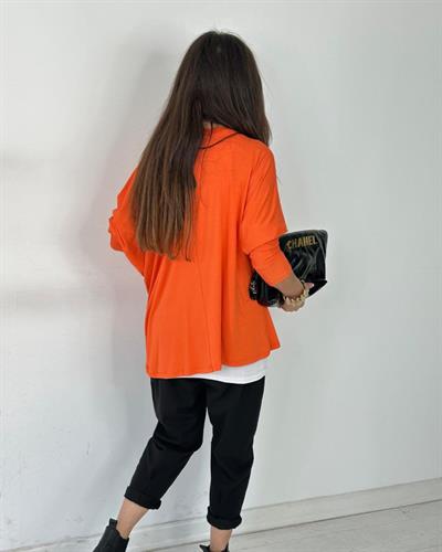 Kadın Kayık Yaka Omuz Dekolteli Atlet Detay Bluz