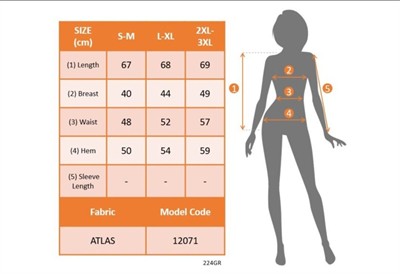 Kadın Kolsuz Yakalı önden Düğmeli Belden Kuşaklı Atlas Ceket