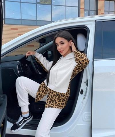 Kadın Leopar Ve Gömlek Detay Sweat Ve Pantolon Kili Takım