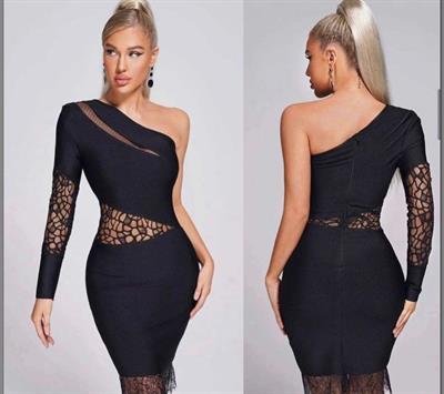 Kadın Mendil Yaka Gül Detay Fırsat ürün Mini Elbise