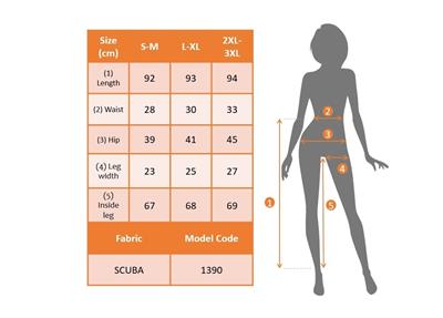 Kadın Paça Düğme Detay Dalgıç Tayt