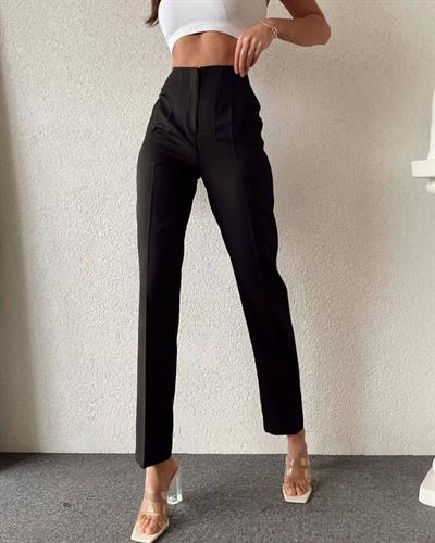 Kadın Plazo Dounle Kumaş Pantolon