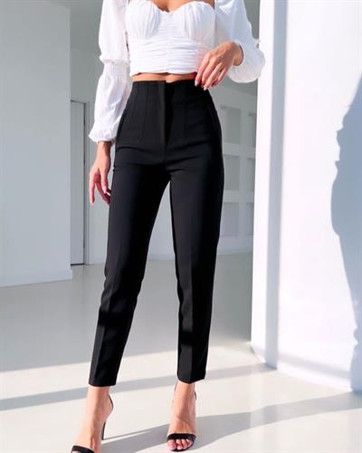 Kadın Plazo Dounle Kumaş Pantolon