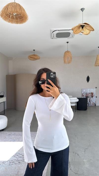 Kadın Raporlu Kaşkorse Ispanyol Kol Uzun Body