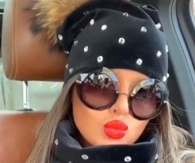 Kadın Taş Detay Boyunluk Ve Bere Takım