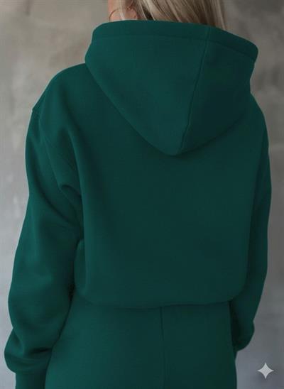 Kadın Uzun Kollu Nope Baskılı Beli Ribanalı Ikili Takım