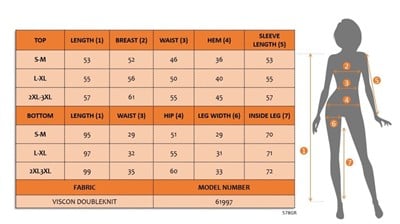 Kadın Uzun Kollu V Yakalı Desenli Viskon Iki Iplik Bluz Ve Pantolon Ikili Takım