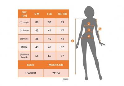 Kadın Uzun Kollu Yaka Ve Kol Inci Detay Deri Mini Boy Elbise