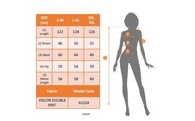 Kadın Uzun Kollu önden Fermuarlı Ithal Krep Elbise
