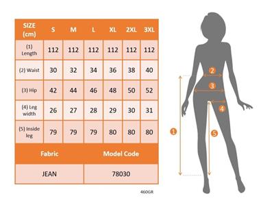 Kadın Yüksek Bel Cepli İspanyol Paçalı Kot Pantolon
