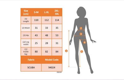 Kadın Yüksek Bel(lastikli) Geniş Paçalı Dalgıç Tayt