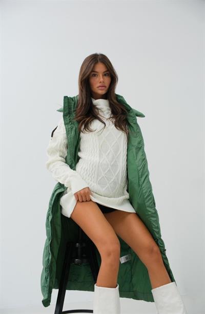 Kapüşonlu Şişme Maxi Yelek