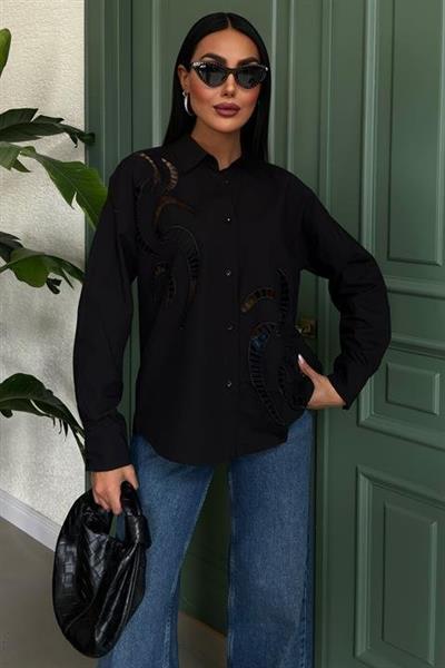 Karlie Brode Nakışlı Gömlek 3369-08