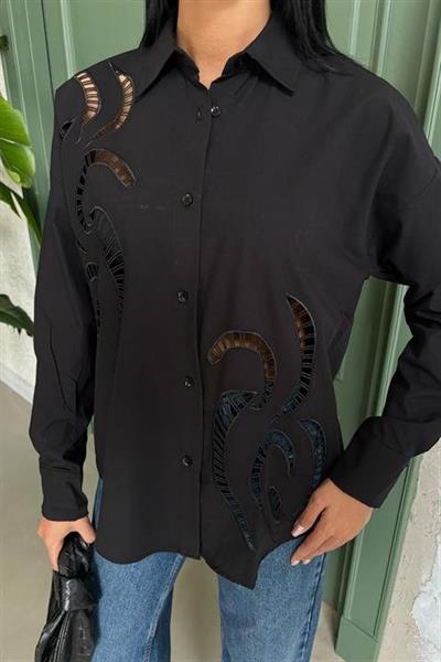 Karlie Brode Nakışlı Gömlek 3369-08