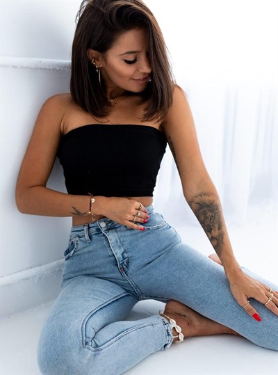 Kaşkorse Kumaş Büstiyer Bluz