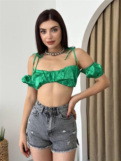 Kelsey Saten Büstiyer