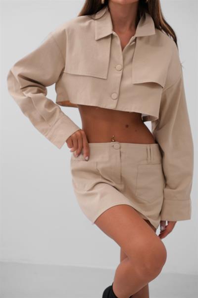 Kemer Detay Mini Etek