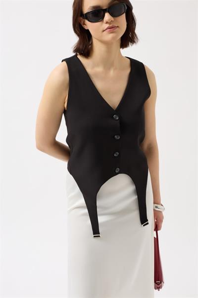 Kemer Detay V Yaka Yelek