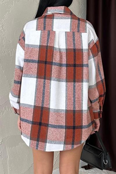 Kiremit Cepli Oduncu Gömlek