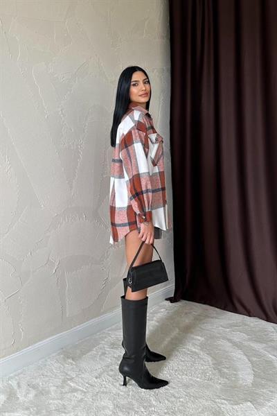 Kiremit Cepli Oduncu Gömlek