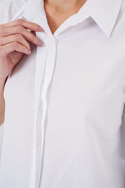 Kısa Kol Gömlek 20312 - Beyaz