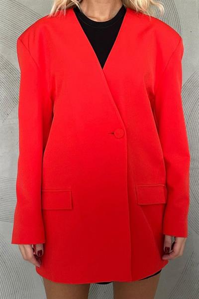 Koral Eteği Lastikli Ceket