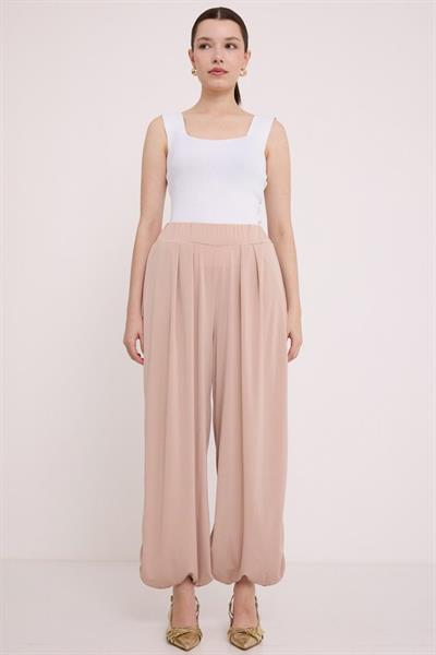 Krem Şalvar Pantolon 6659