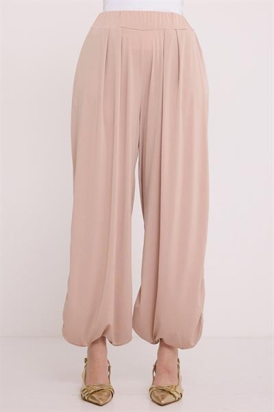 Krem Şalvar Pantolon 6659